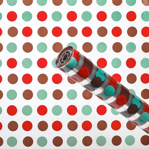 100m Red Polkadot Wrap