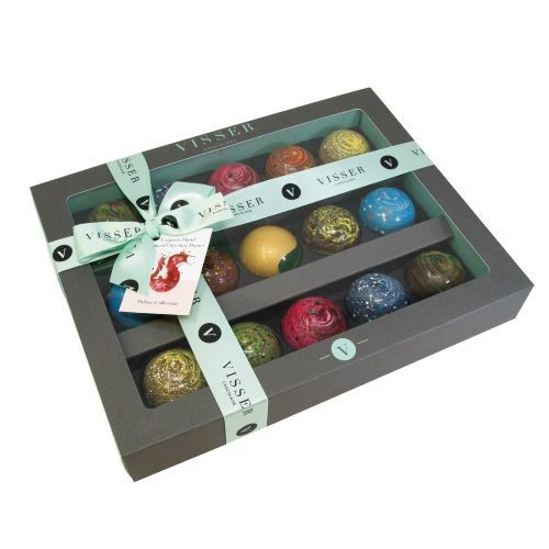 Visser Deluxe Gift Box of 15 Picasso Chocolates