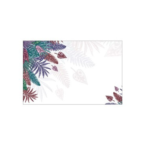 Small Card - No Message - Tropical Plant Illustration - PK25