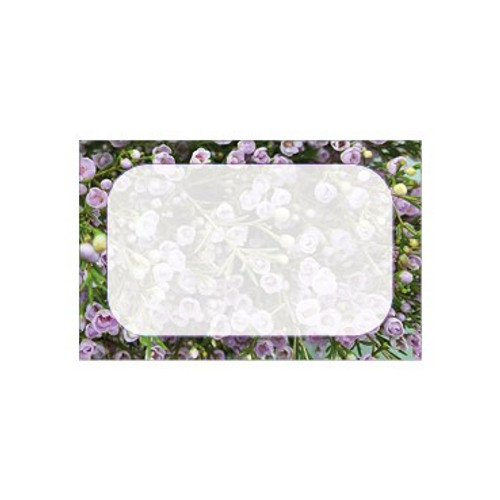 Small Card - No Message - Pale Lilac Frame - PK25