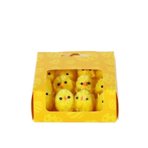 12 Easter Chicks in Display Box