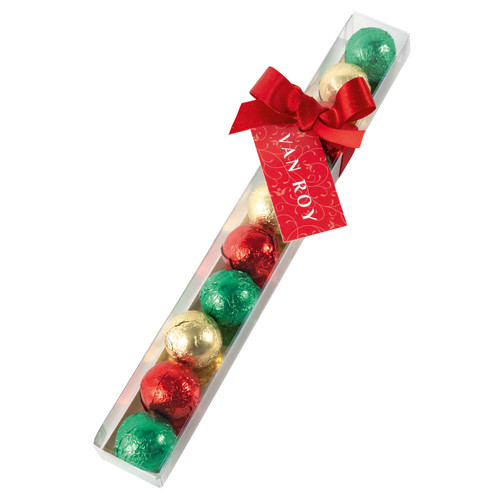 Van Roy Foiled Christmas Truffle Balls