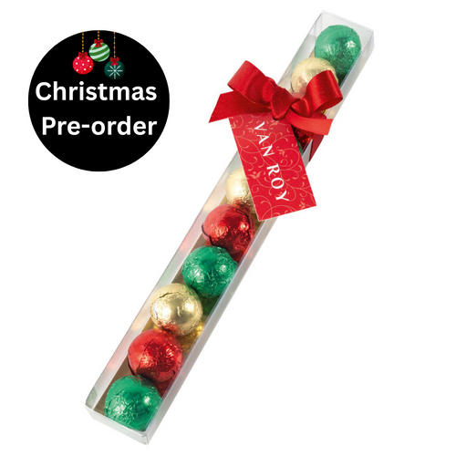 Van Roy Foiled Christmas Truffle Balls