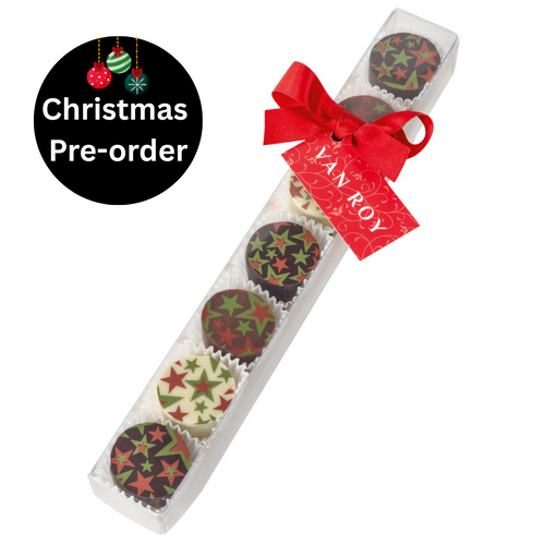Van Roy Assorted Chocolates with Star Print