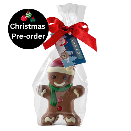 Van Roy Gingerbread Man - Hollow Milk Chocolate