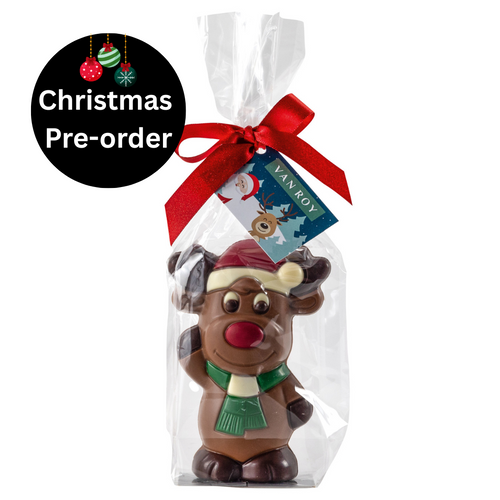 Van Roy Christmas Elk - Hollow Milk Chocolate