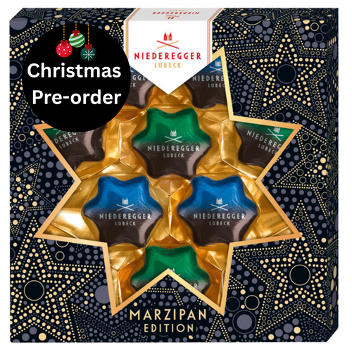 Niederegger Christmas Stars Walnut and Cashew