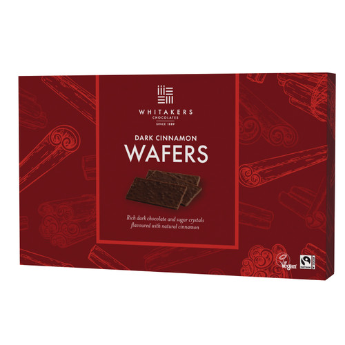 Whitakers Dark Chocolate Cinnamon Wafers