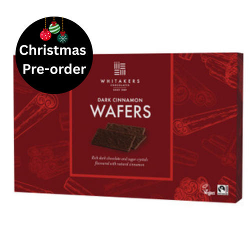 Whitakers Dark Chocolate Cinnamon Wafers