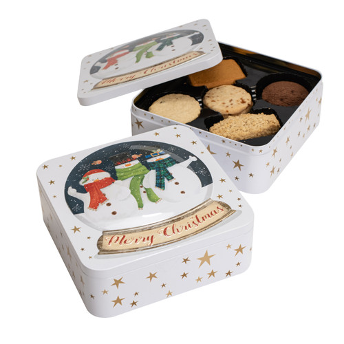 Farmhouse Biscuits Christmas Snow Globe