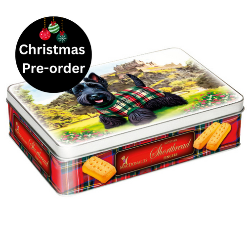 McDonalds Scottish Shortbread Scottie Dog Tin