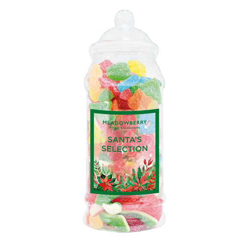 Meadowberry Victorian Jar of Santa Sweets