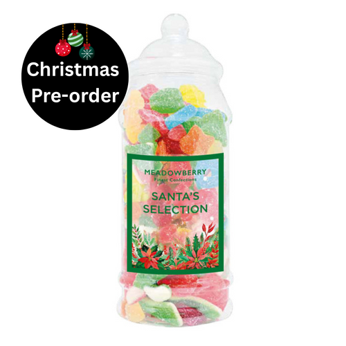 Meadowberry Victorian Jar of Santa Sweets