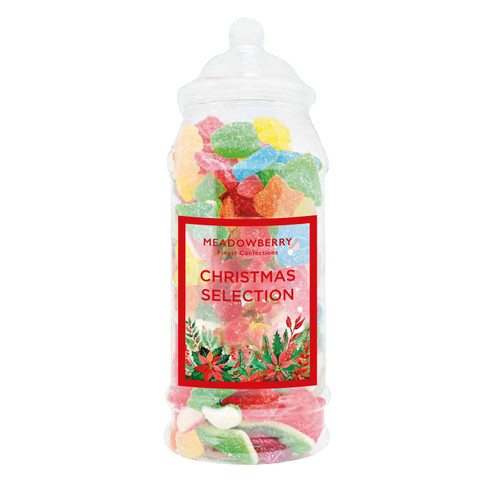 Meadowberry Victorian Jar of Christmas Sweets