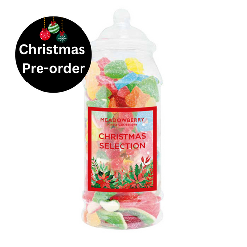 Meadowberry Victorian Jar of Christmas Sweets