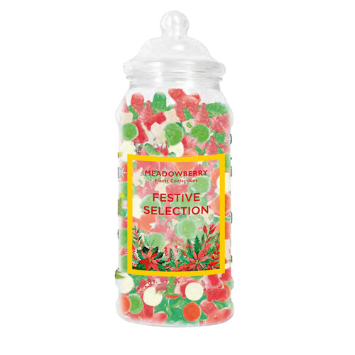 Meadowberry Victorian Jar of Festive Sweets