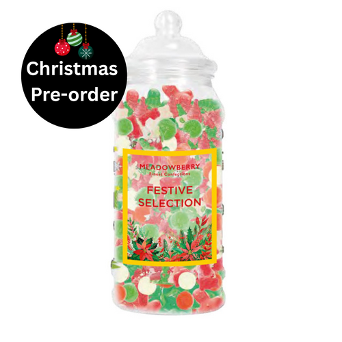Meadowberry Victorian Jar of Festive Sweets