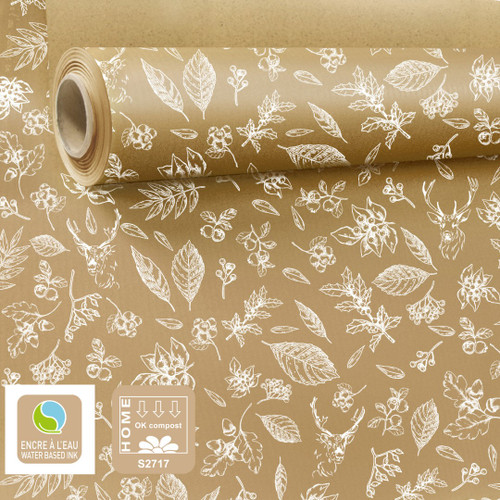 Variety Natural White Paper (0.79 x 25m) 