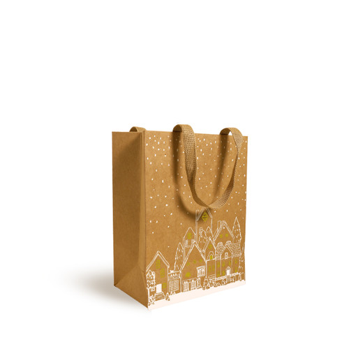 Kraft Christmas Design Gift Bag (18cm x 23cmH) Kraft Christmas Design Gift Bag (18cm x 23cmH)