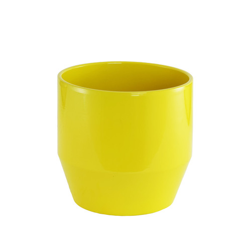 14cm Yellow Gloss Ceramic