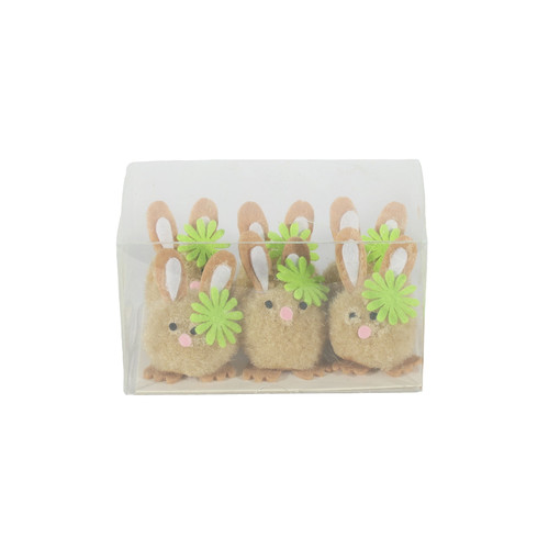 6 Bunnies in PVC Box