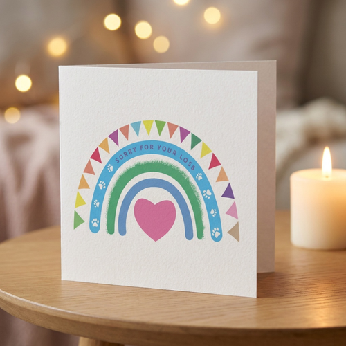 Rainbow Bridge Greetings Card