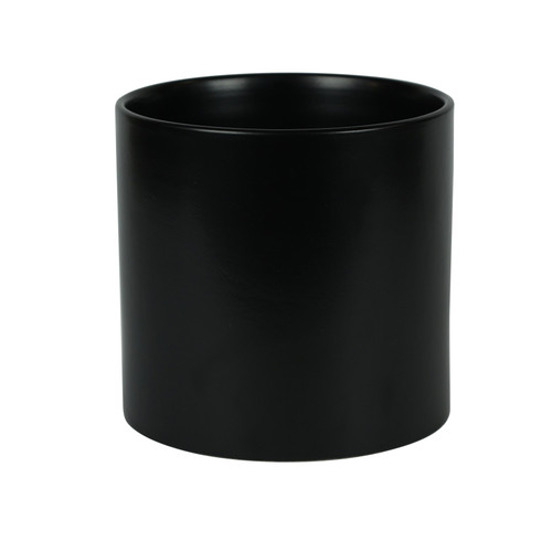 Hortus Sofia Ceramic Pot Matt Black - Dia17 x H17cm
