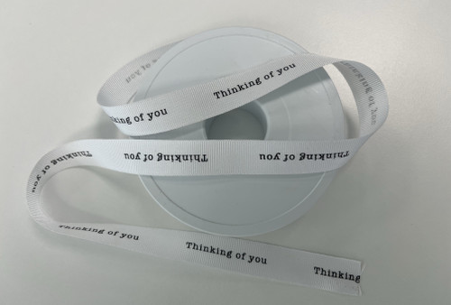 16mm Thinking of You Grosgrain Ribbon