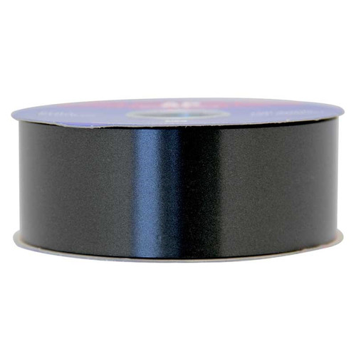 50mm Black Poly Ribbon