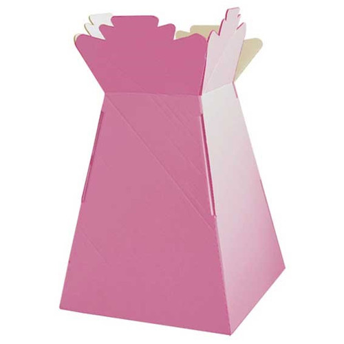 Large Pale Pink Living Vase (30 pack) (33.5cm x 20.5cm x 11.5cm)
