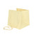 Cream Cube Hand Tied Bag (17cm x 17cm) Cream Cube Hand Tied Bag (17cm x 17cm)