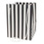 Black Candy Stripe Tall Gift Bag (19cm x 25cm)