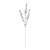 Metallic Eucalyptus x 3 Stem Silver