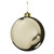 Champagne Shiny Shatterproof 30cm Bauble