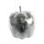 Metallic Apple Hanging Decoration - Silver 9cm