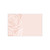 Small Card - Pale Pink with White Rose - no message - Pk25