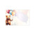 Small Card - No Message - Painted Bear with Balloons - PK25