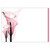 Large Card - No Message - Pink Calla Lily Illustration - PK6