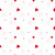 Red Dotty Hearts Film - 80cm x100m