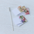 White Wooden Peg on 30cm Pick (pack of 100)