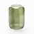 Olive Green Glass Vase