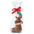 Van Roy Christmas Elk in Stocking - Hollow Milk Chocolates