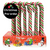 Red and White Candy Canes with display
