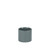 Hortus Sofia Ceramic Pot - Glossy  Grey (Dia 8 x 7cm)