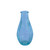 Vintage Fluted Bud Vase 14cm - Blue