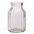 Matilda Fluted Jar - Clear (11 x H16.5cm)