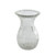 Harper Fluted Flare Top Vase - Clear (9 x H14cm)