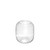 Clear Domed Vase (H19 x Dia 11.5cm)