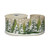 Natural Ribbon with Green tree 63mm x 10yd wire edge Natural Ribbon with Green tree 63mm x 10yd wire edge