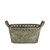 Galvanised Wash pot Oval Copper